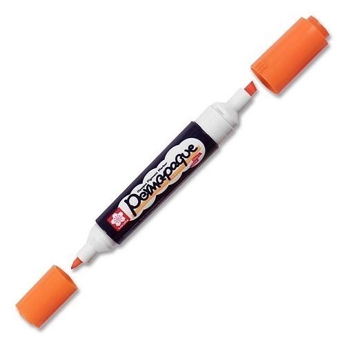 Sakura of America PERMAPAQUE® 37593 Permanent Marker, Orange