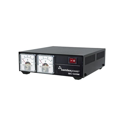 Samlex SEC1235M Specialty Power Supply, 100-130 VAC Input, 13.8 Output, 30 A