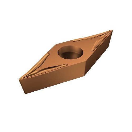 Sandvik Coromant 5755586 Turning Insert, VBGT Insert, Material Grade: Gr P, M, N, S, Diamond, Neutral Cutting, Manufacturer's Grade: 1125