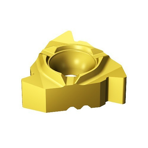 Sandvik Coromant 5758235 Threading Insert, 7 TPI, Fully Threaded, Right Cutting, Manufacturer's Grade: 1020, Material Grade: Gr P, M, K, N, S, H