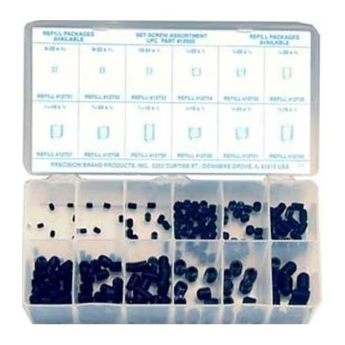 Sarjo FK58050 Set Screw Assortment, 1205 Piece, 18-8 Stainless Steel