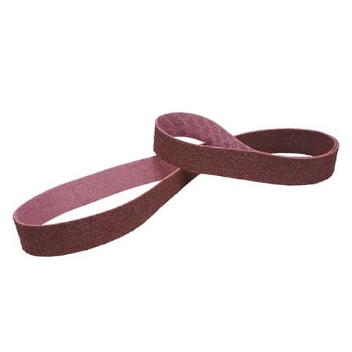 3M Scotch-Brite™ 05407 Surface Conditioning Belt, 4 in Belt Width, 90 in Belt Length, Medium Grade, Aluminum Oxide Abrasive, Scrim Backing