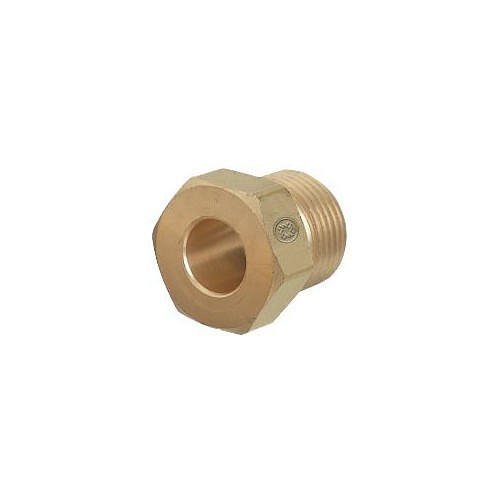 Scott Fetzer Western Enterprises® 312-92 Regulator Inlet Nut, For Use With: CGA-580, 0.96-14 RH Thread, Male, Brass