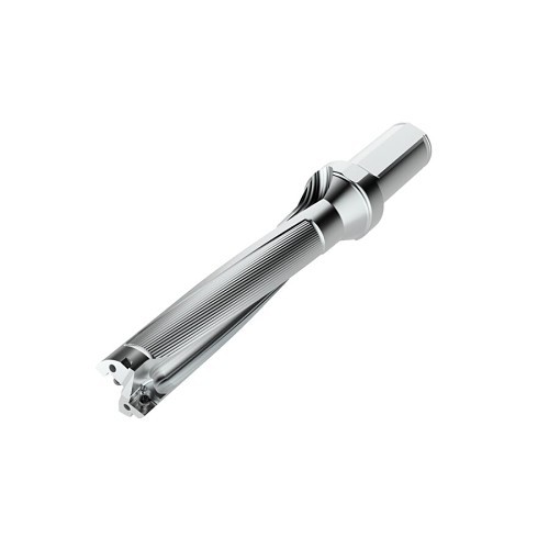 Seco 03079567 Indexable Insert Drill, 7/8 in Drill, 1.378 in Modular Connection Size, 1 in Shank Dia, 5XD Drill Depth by Dia Ratio, SPGX/SCGX Insert, 7.811 in Overall Length, 4.38 in Maximum Drill Depth, Yes Through Coolant (Yes/No)