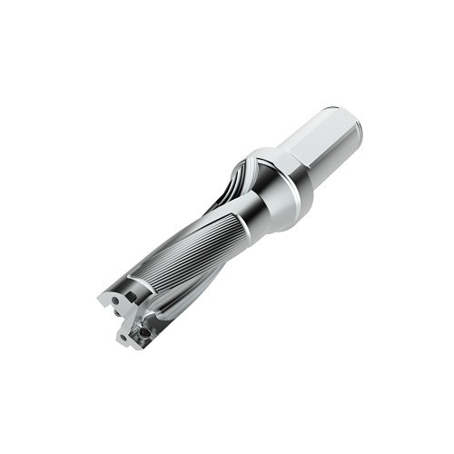 Seco 03080507 Perfomax™ SD523 Indexable Insert Drill, 7/8 in Drill, 1.378 in Modular Connection, 1 in Dia Shank, 3XD Drill Depth by Dia Ratio, SPGX/SCGX Insert, 6.061 in OAL, 2.63 in D Max Drill