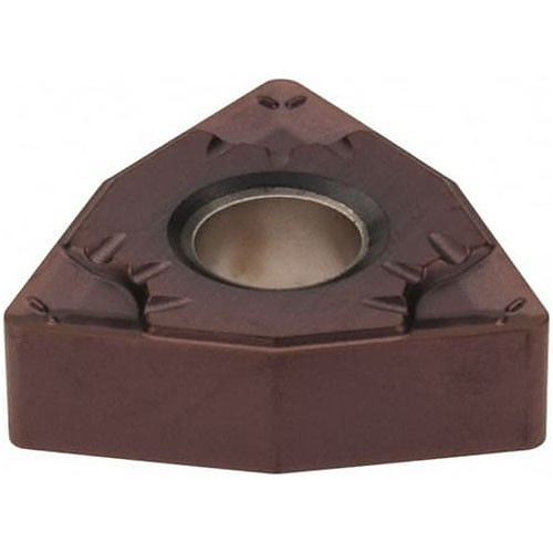 Seco 63816 Turning Insert, WNMG Insert, Material Grade: TH1000, 080408 Insert, V-35 deg Diamond, Trigon, 08 Seat, Negative Rake, Neutral Cutting, Hardened Steels, Super Alloys and Titanium For Use On, Carbide, Manufacturer's Grade: TH1000