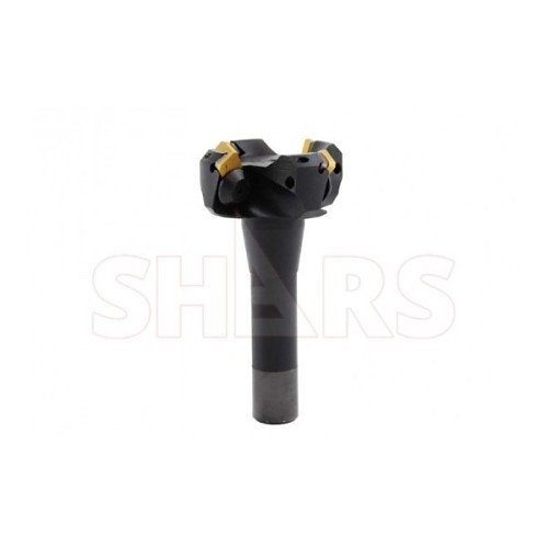 Shars 404-1884 Indexable Face Milling Cutter, 2-1/2 in Cutter Dia, R8