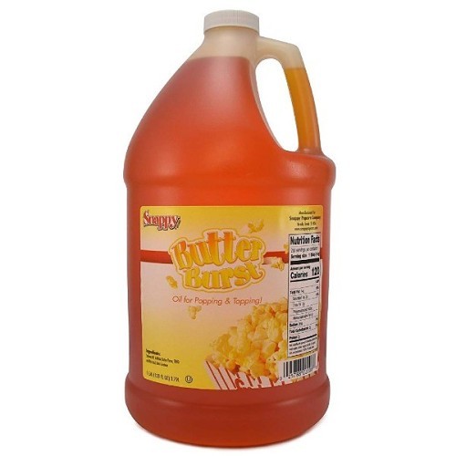 Snappy™ B00AXK9ROC Popcorn Oil, 1 gal, Can, Buttery Flavor, Liquid