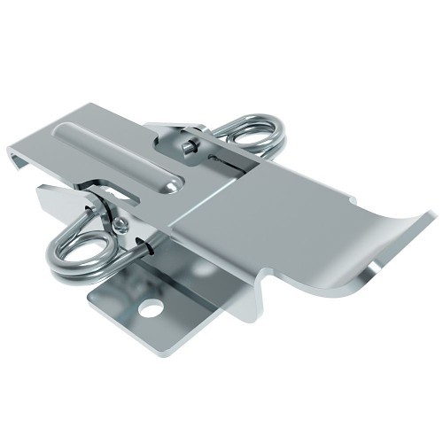 Southco V4-0006-02 Draw Latch, Steel, Zinc Plate, Bright Chromate