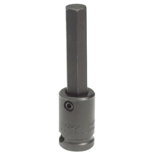 Stanley® Proto® 577-72905/32 Socket Driver Bit, Imperial, Square Drive, 3/8 in Drive, 1-5/8 in Bit Length