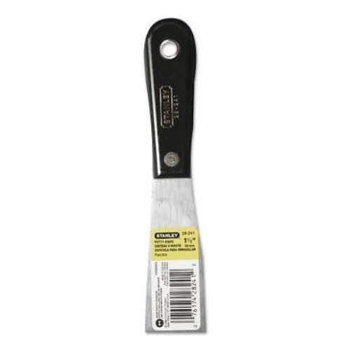 Stanley® 680-28-241 Putty Knife, 1-1/2 in Blade Width, Steel Blade, 3-5/8 in Blade Length, Yes Non-Sparking