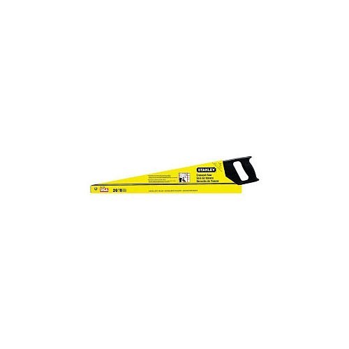 Stanley® Black & Decker 680-15-300 Hand Saw, 26 in Blade Length, stee Blade, Hardwood Handle