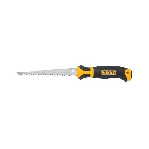 Stanley® Black & Decker Dewalt® 7639032 Hand Saw, 6 in Blade Length, Plastic, Rubber Handle, Plastic Material Application