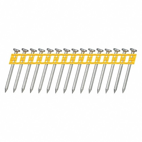 Stanley® Black & Decker Dewalt® DCN890150 Concrete Nail, Steel, Zinc Plated, Smooth Shank