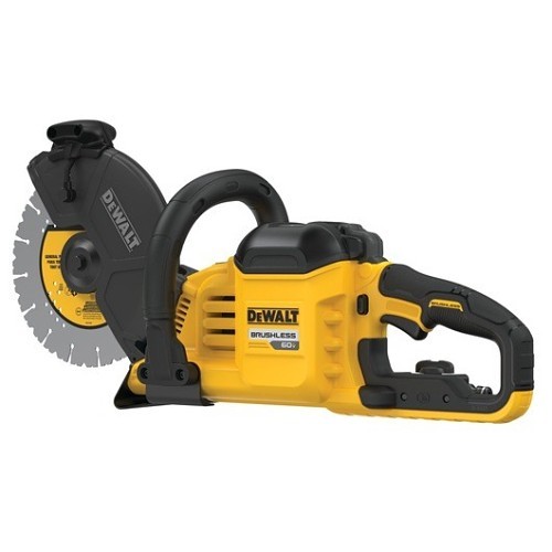 Stanley® DeWALT® DCS690X2 Cut-Off Saw Kit, 9 in Blade,  2 Flexbolt 60V Max Batteries, Cutting Wheel, Diamond Cutting Wheel, Fast Charger, Kit