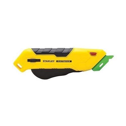 Stanley® FMHT10363 Utility Knife, Safety Blade Blade, Quick Change Blade Change Method, Steel Blade, Number of Blades Included: 4, 6-45/64 in Overall Length, Yes Replaceable Blade