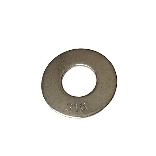 Star Stainless Steel Flat Washer, 1 in Nominal, Stainless Steel