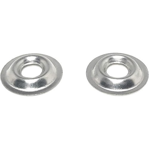 Finishing Washer, Flanged, #8 Nominal, 18-8 Stainless Steel