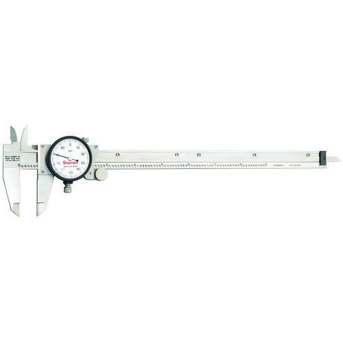 Starrett® 64517 Dial Caliper, 0 - 9 in, Graduations: 0.001 in, 5/8 in Inside x 1-1/2 in Outside Jaw Depth, Stainless Steel