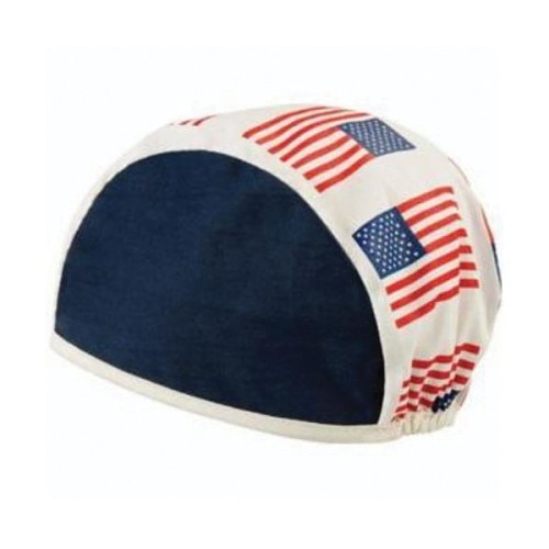 Steiner® KK911 Beanie Cap, Universal, American Flag Center Panel/Red/Blue Side Panel, Cotton