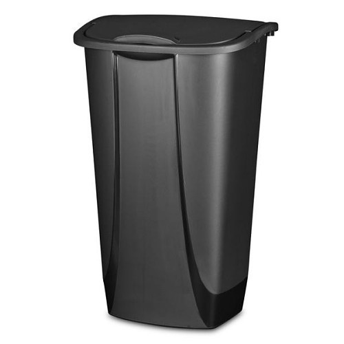 Sterilite® 10939006 Waste Basket, Black