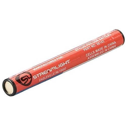 Streamlight® 66143 Rechargeable Battery, 3.7 VDC V Nominal, AA, Lithium-Ion Battery, For Use With Stylus® Pro® USB and Stylus® Pro® USB UV Penlight