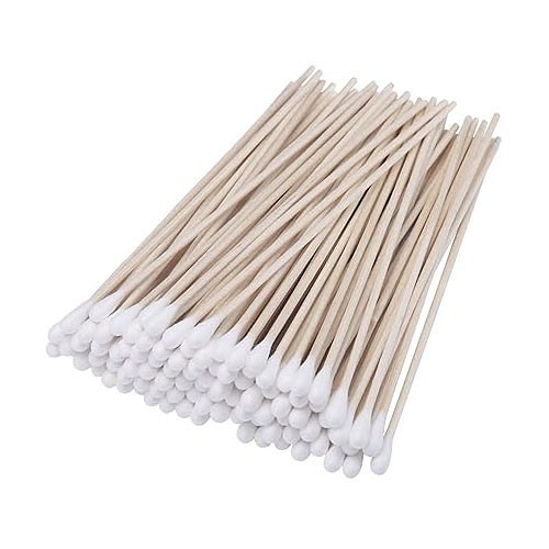 Cotton Tip Swab Applicator, Wood Handle, 500 ct