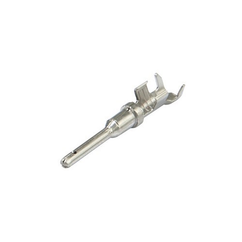 TE Connectivity DEUTSCH 1060-14-0122 Pin Terminal, 16-14 ga Conductor, 1.59 mm Pin Dia, 14.12 mm Pin Length, Copper