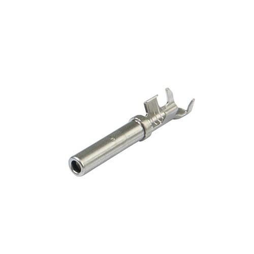 TE Connectivity DEUTSCH 1062-14-0122 Pin Terminal, 16-14 ga Conductor, 1.59 mm Pin Dia, 14.12 mm Pin Length, Copper