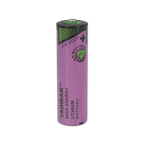 Tadiran TL-5104S Rechargeable Flashlight Battery Pack, 3.6 V Nominal, AA Nominal Capacity, Lithium Thionyl Chloride Battery