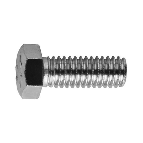 BBI 499174 Full Thread Tap Bolt, 1/2-13, 2 in L Under Head, A Grade, Low Carbon Steel, Plain