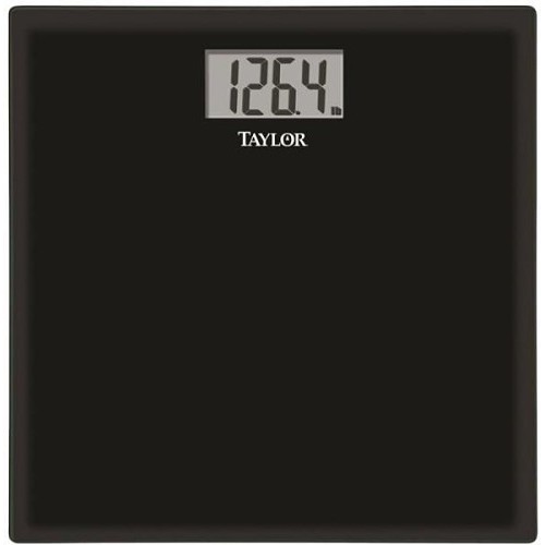 Taylor Brands 75584192B Electronic Linear Scale, 400 lb, LCD, Tempered Glass