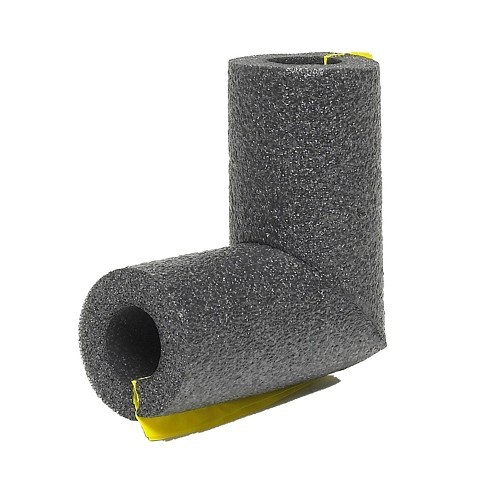 Thermwell Products Frost King® 5ELB78H Pipe Insulation, Elbow, Wall Self Seal, 1/2 in Nominal, Polyethylene Foam