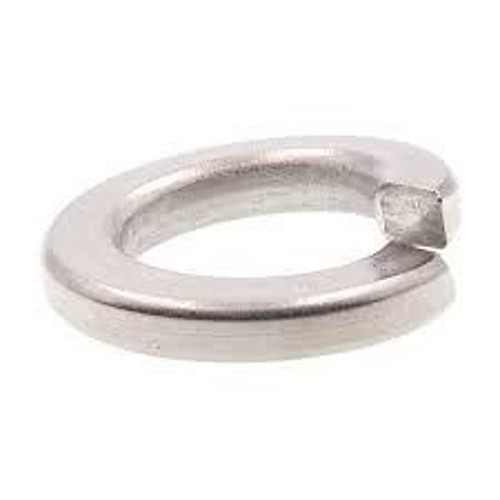 Lock Washer, 3/8 in Nominal, Split, Titanium