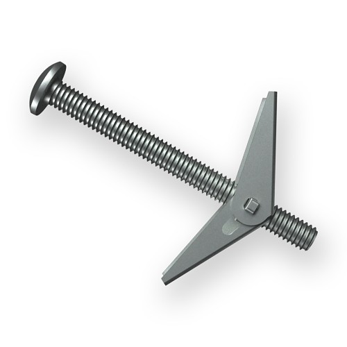 Powers® 007535204021 Toggle Bolt, Imperial, 1/8 in Screw, 2 in Overall Length, Steel, Round Head