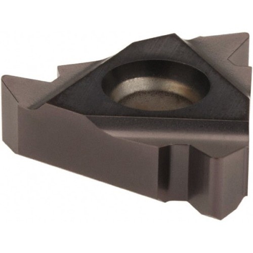 Tool-Flo 5006612AC22A Threading Insert, 16ER Insert, 12 TPI, External, UN, 1.00 mm Pitch, Manufacturer's Grade: AC22, Material Grade: Gr Submicron