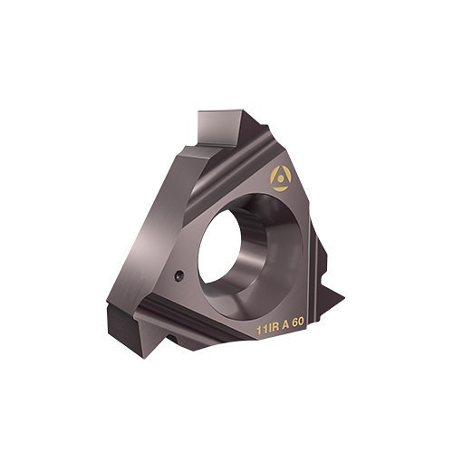 Tool-Flo 502B5000AC22A Threading Insert, Triangle, Partial Profile, Right Cutting, Manufacturer's Grade: AC22A
