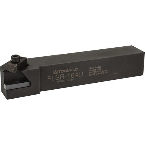 Tool-Flo 93401620D Grooving Insert Holder, Right Hand Hand of Holder, Insert Compatibility: FL 4R, Through Coolant; No