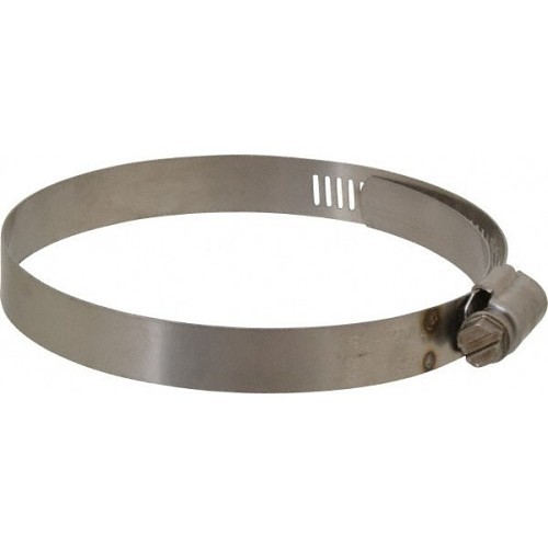 Ideal Clamp Tridon® 48705396 Worm Drive Clamp, Clamping Range: 2-13/16 to 3-3/4 in, #52 Trade, Stainless Steel Band, Stainless Steel Bolt