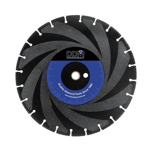 Diamond Products DUCT1420 Diamond Blade, 14 in Blade Dia, 0.1 in, 20 mm