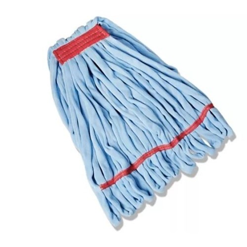 S-18367BLU Wet Mop Head, 24 Capacity oz, Microfiber, Blue