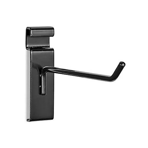 S19934BL Gridwall Peg Hook, Black