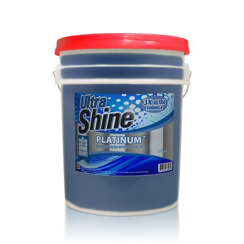 Ultra Soap International Ultra Shine™ PLATINUM™ UFPDDT5GL Dish Soap, 5 gal Nominal Capacity, Pail, Liquid, Scented