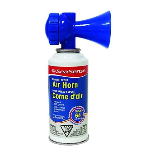 Unified Marine SeaSense B0019M3FKA Large Air Horn, Blue