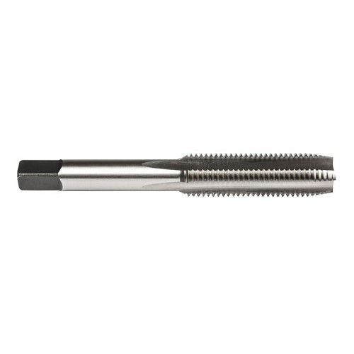 Union Butterfield 6007078 Straight Flute Tap, Right Hand Cutting, 1-14 in, H4 Thread Limit, Bottom Chamfer, 4 Flutes, Bright, High Speed Steel