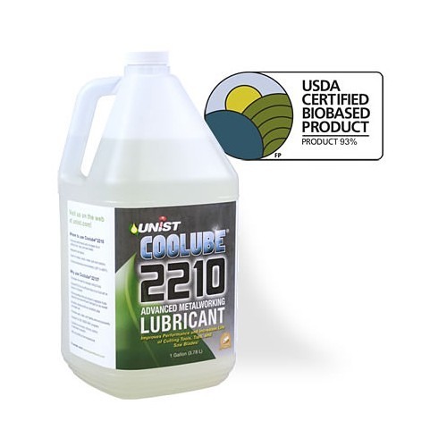 Unist 2210 Cutting Fluid, 1 gal, Clear, Liquid, Composition: Mixed Esters/Ester Blend