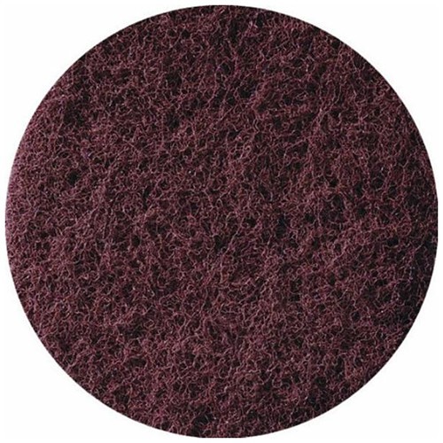 United Abrasives SAIT® 77314 Surface Conditioning Disc, 3 in Disc Dia, Medium Grade, Non-Woven Synthetic Fiber/Aluminum Oxide Abrasive