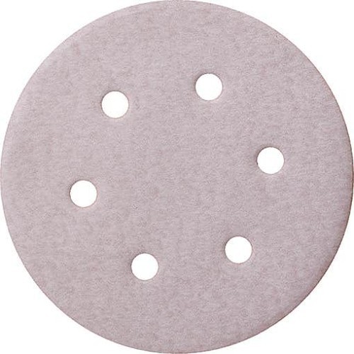 United Abrasives SAIT® S37637 Hook & Loop Paper Disc, 6 in Disc Dia, 120 Grit, Aluminum Oxide Abrasive