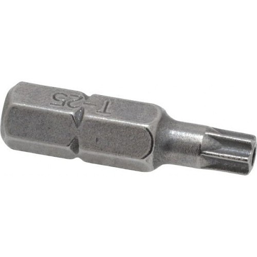 VALUE COLLECTION 4B.T15 Resistant Torx Bit, T25 Tip, 1 to 2.9 in Overall Length Range, Torx® Magnetized Tip