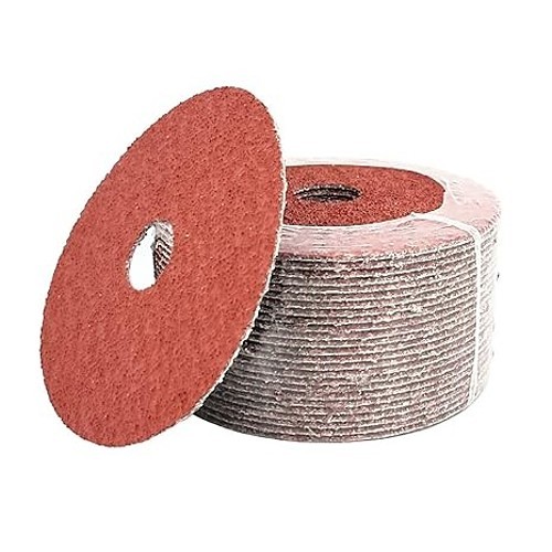 VSM Abrasives 9541 Fiber Disc, 7 in Disc Dia, 7/8 in Center Hole, 120 Grit